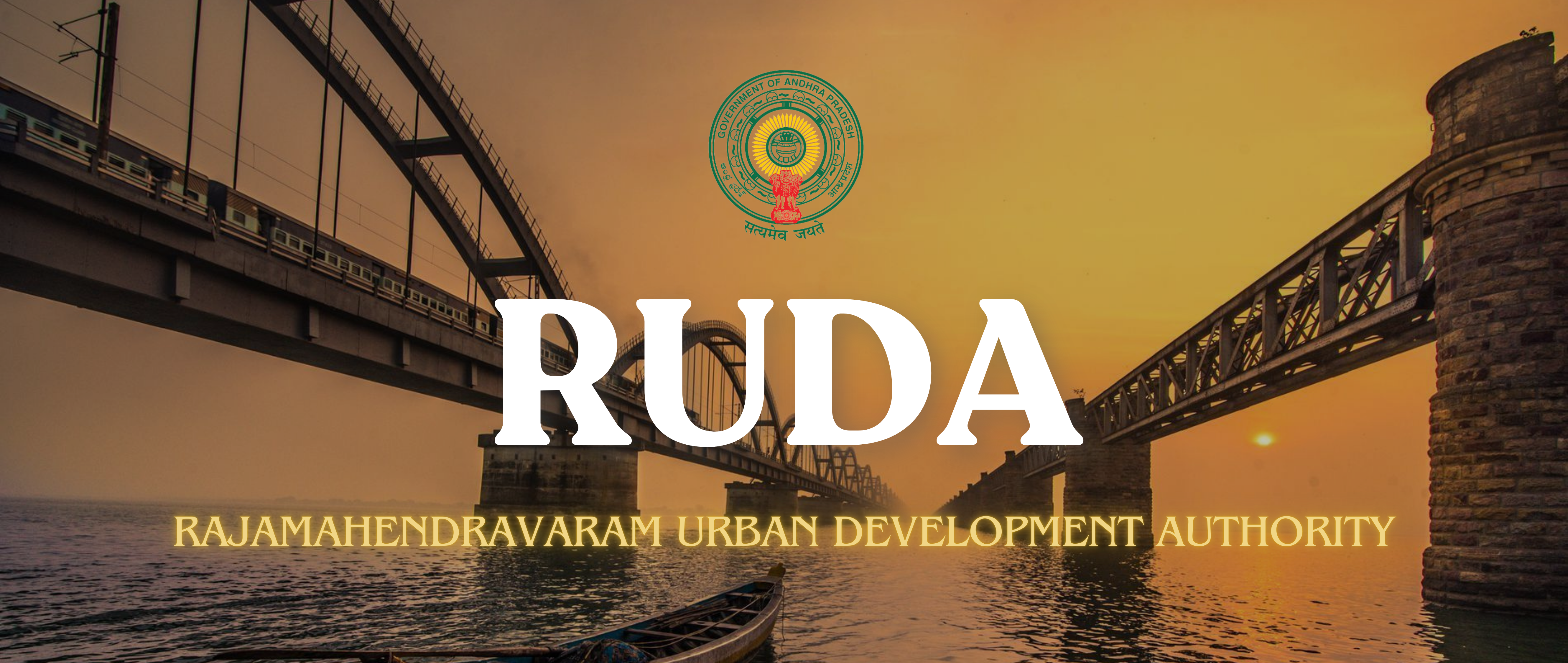 Rajamahendravaram bridge over the Godavari